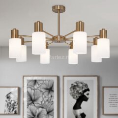 Потолочная люстра Eurosvet 70160/8 латунь