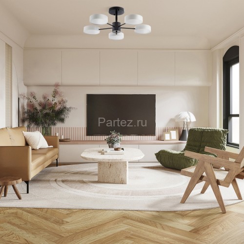 Потолочная люстра Arte Milano 250906/5B Wh