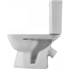 Унитаз-компакт Santek Нео Лайт напольный, с сиденьем микролифт, белый (1.WH30.2.409)