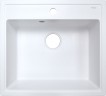 Кухонная мойка AZARIO Litos 570x505x200 искусственный мрамор, цвет Белый (CS00078321)