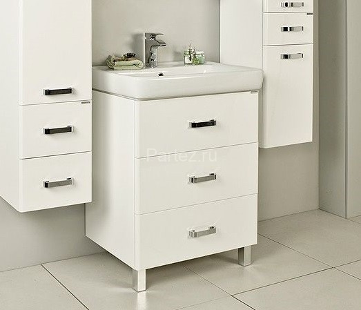 Тумба под раковину AQUATON Америна 70 М, белая (1A169001AM010)