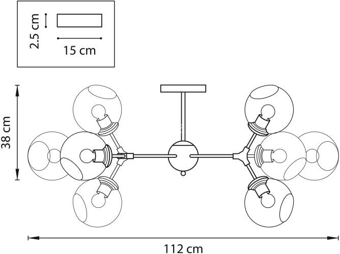 Потолочная люстра Lightstar 785083