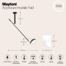 Настенный светильник Maytoni MOD070WL-L6B3K