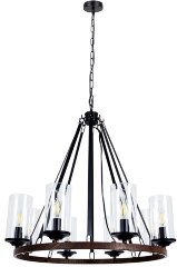 Подвесная люстра Arte Lamp A7014SP-8BK