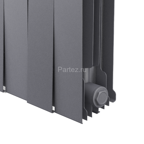 Биметаллический радиатор Royal Thermo PianoForte  500/100-12 (Silver Satin)