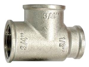 Тройник переходной ВР 3/4"х3/4"х1/2" VALTEC