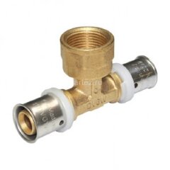 Тройник пресс-ВР 26х1"х26 VALTEC