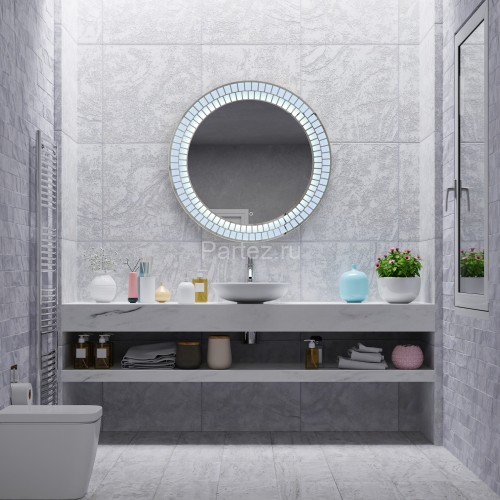 Зеркало AZARIO Армада d770 c подсветкой и диммером, сенсорный выключатель (LED-00002513)