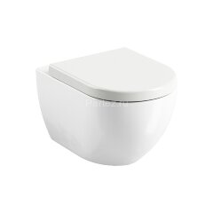 Унитаз подвесной Ravak Uni Chrome Rim, без сиденья, белый (X01516)