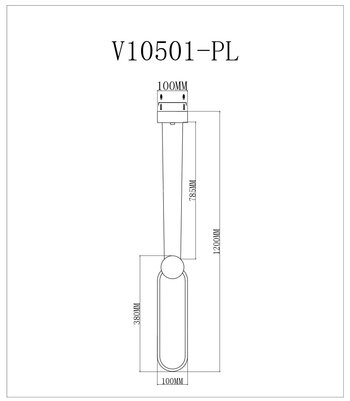 Подвесной светильник Moderli V10501-PL