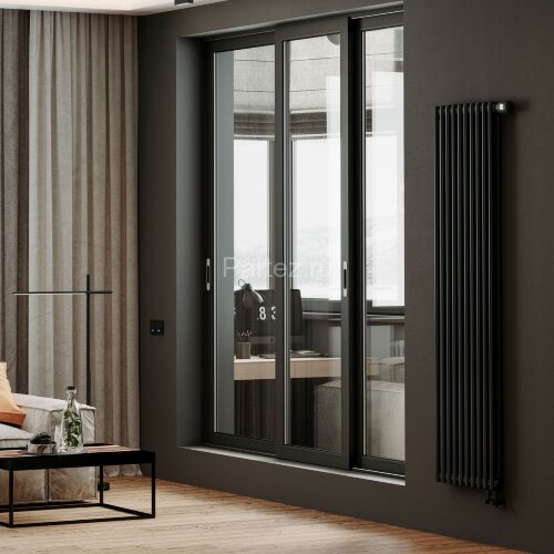 Дизайн-радиатор Royal Thermo Insignia VC2180 - 08 секц. RAL9005m