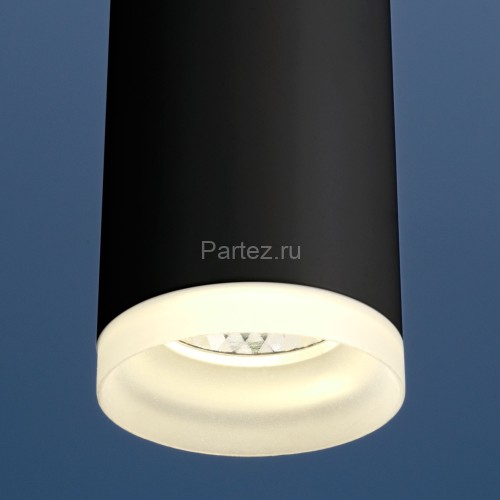 Подвесной светильник Elektrostandard DLR035 12W 4200K черный матовый