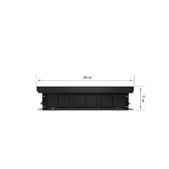 Конвектор внутрипольный Royal Thermo ATRIUM-75/300/1600-DG-U-AU