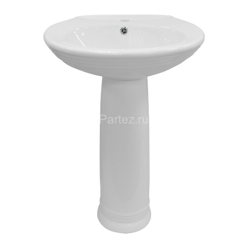 Раковина с пьедесталом AZARIO BENTY 570х440х820 мм (AZ-337P)