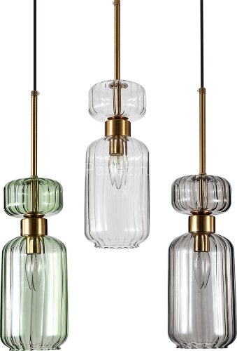 Подвесной светильник Escada 1141/3S CL/GN/SM