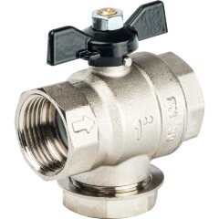 Кран шаровой с фильтром 1&quot; Stout