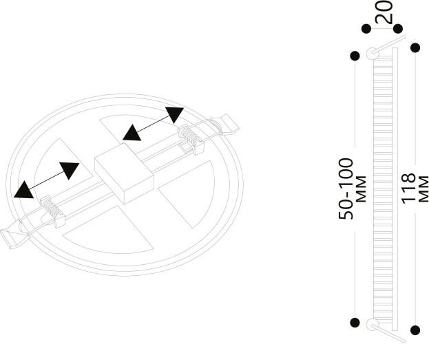 Потолочный светильник Arte Lamp A7972PL-1WH