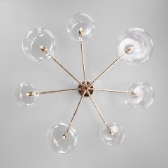 Потолочная люстра Eurosvet 70128/7 золото