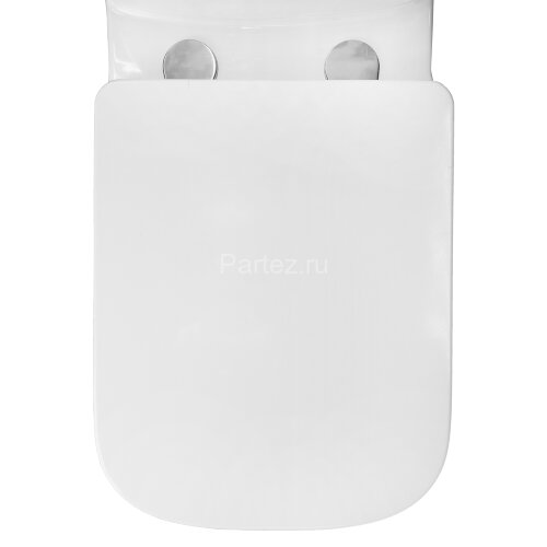 Унитаз-компакт Azario Wandy 350х614х795 напольный, безободковый, с быстросъемным сиденьем микролифт 