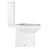 Унитаз-компакт Azario Wandy 350х614х795 напольный, безободковый, с быстросъемным сиденьем микролифт 