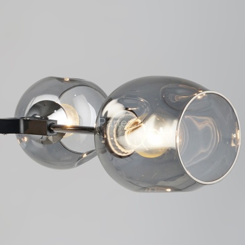 Потолочная люстра Reluce 04210-0.3-04 BK+CR