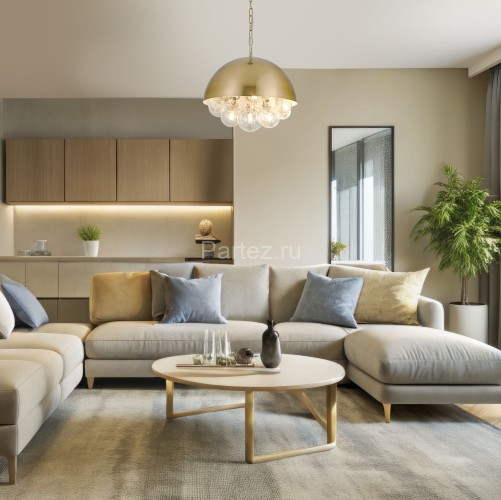 Подвесной светильник Eurosvet 30177 латунь