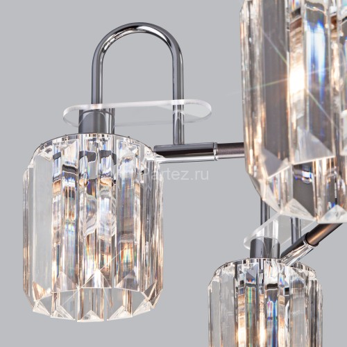 Потолочная люстра Eurosvet 70090/5 графит