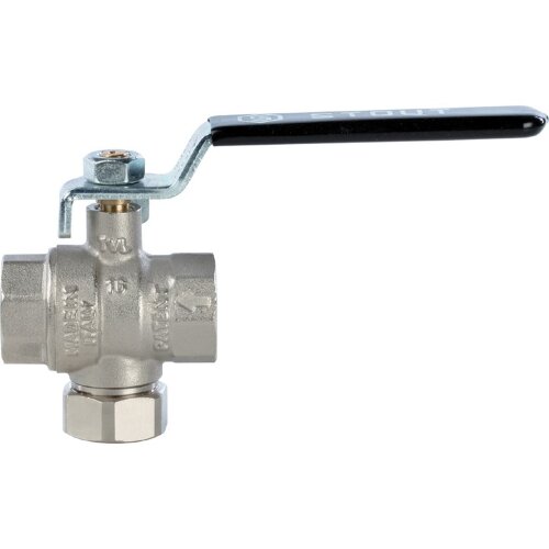 Кран шаровой с фильтром 1/2" Stout