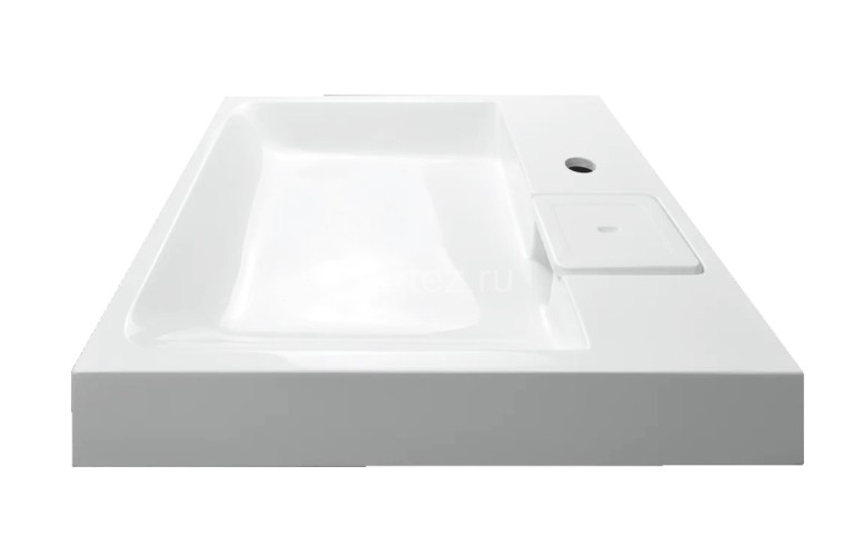 Раковина подвесная Azario Element 595х490х75 литьевой мрамор, белая (CS00082280)