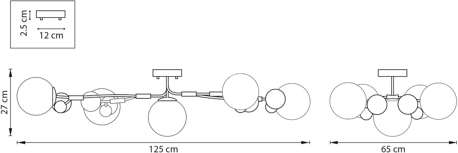 Потолочная люстра Lightstar 815557