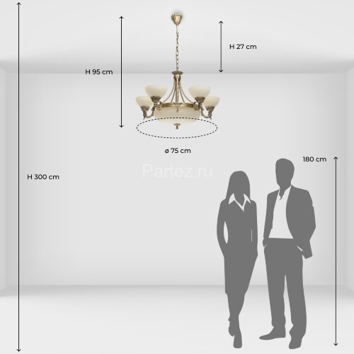 Подвесная люстра MW-Light 317010708