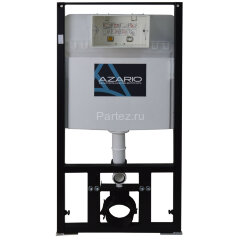 Сет AZARIO инсталяция + унитаз Creo Ceramique Ocean plus подвесной безободковый с тонким сиденьем ми