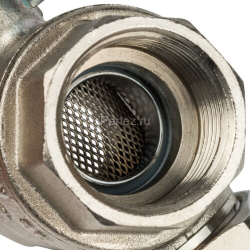 Кран шаровой с фильтром 3/4" Stout