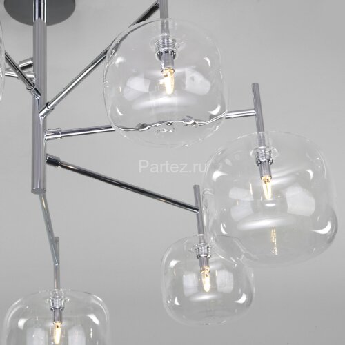 Потолочная люстра Eurosvet 70128/7 хром