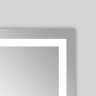 Зеркало AZARIO Lines 600х800 с подсветкой, сенсорный выключатель с функцией диммера, подогрев (AZ-Z-