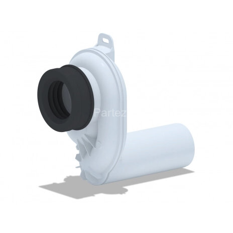 Писсуар Santek Гала с нажимным краном, креплением и горизонтальным сифоном (1WH501804)