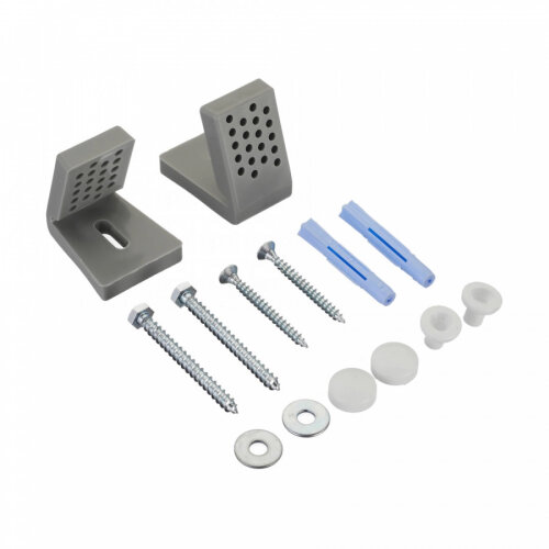 Писсуар Santek Гала с нажимным краном, креплением и горизонтальным сифоном (1WH501804)