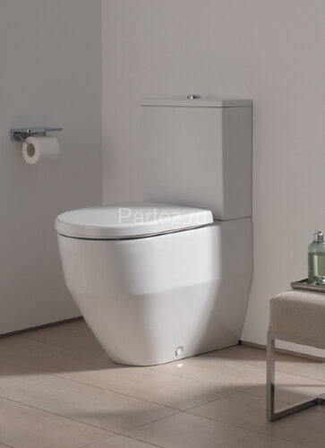 Низ к унитазу Laufen PRO чаша комбинированная напольная, выпуск Vario, белый (8.2595.2.000.000.1)