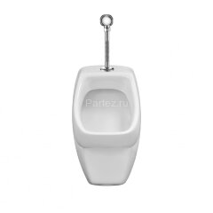 Писсуар Santek Гала с нажимным краном, креплением и вертикальнм сифоном (1WH501805)