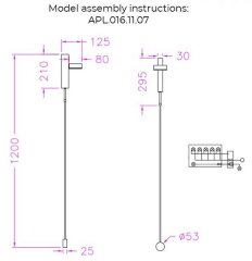 Бра Aployt APL.016.11.07