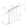 Радиатор Royal Thermo PianoForte 500 /Silver Satin - 6 секц. VDR