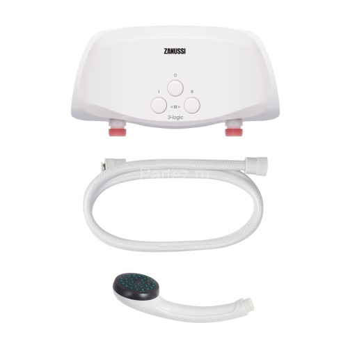 Водонагреватель электрический Zanussi 3-logic S (5.5 kW) - душ