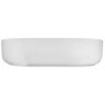 Раковина-чаша Creo Ceramique 580х380х140 накладная, овальная, керамика, белый глянцевый (PU4300)