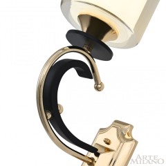 Бра Arte Milano 302237/1W Bk/Gd