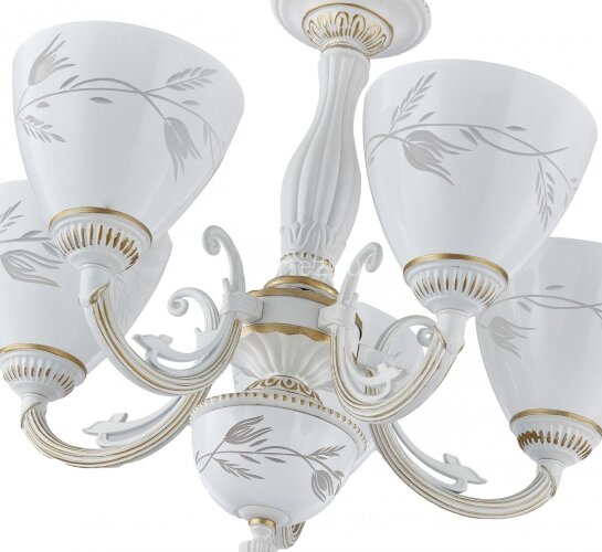 Подвесная люстра Arte Milano 343659/5 WT+G