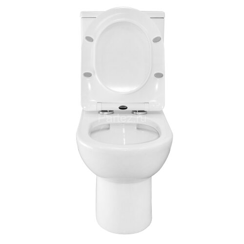 Унитаз-компакт AZARIO Ambra 645x370x815 напольный, безободковый, в комплекте сиденьем микролифт (AZ-