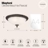 Потолочный светильник Maytoni C908-CL-03-R