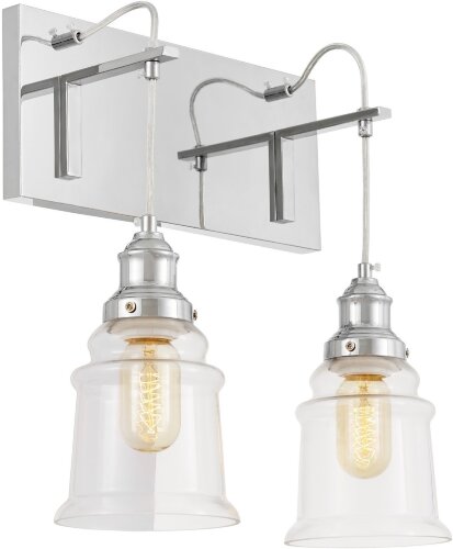 Бра Lumina Deco LDW 6844-2 CHR+PR