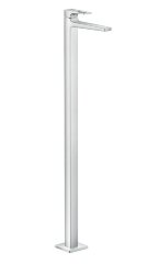 74530000 Metropol Смеситель напольного монтажа, однорычажный, с рукояткой Loop, без сливного гарниту