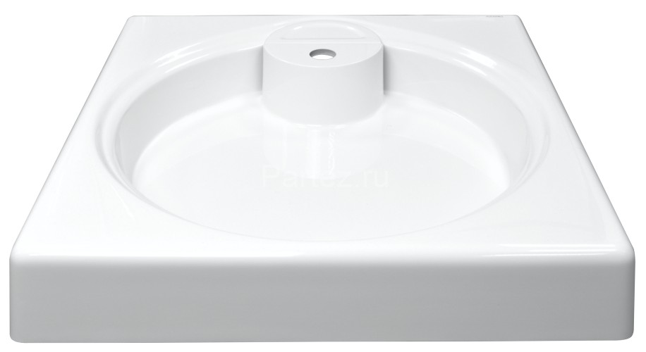 Раковина подвесная Azario Lindi 597х595х90 литьевой мрамор, белый (CS00078504)